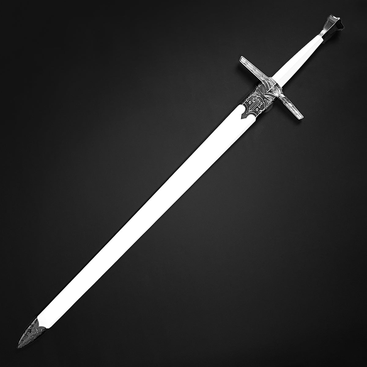 “White Knight” Medieval Sword