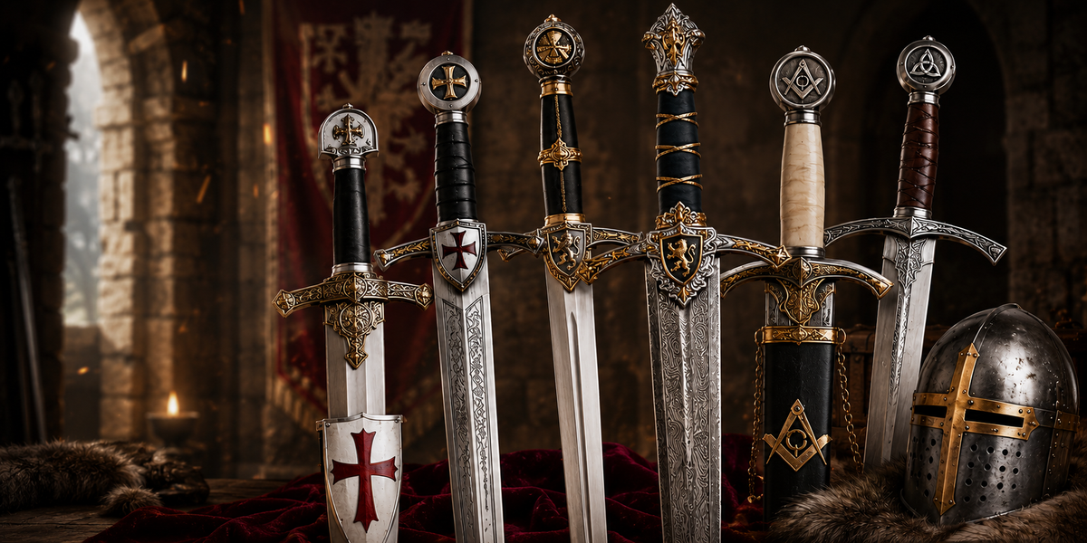 Best Medieval Swords for Collectors, Display, Renaissance Faires, and Historical Enthusiasts