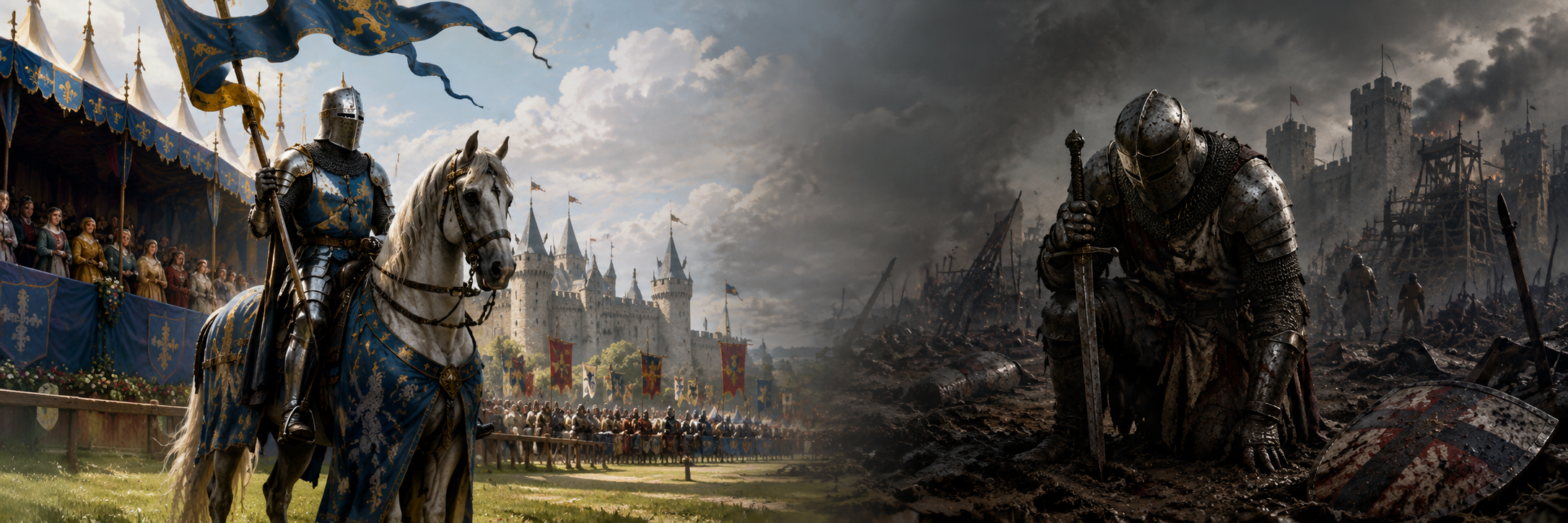 The Chivalric Code vs. Reality: How Medieval Knights Really Behaved on and off the Field