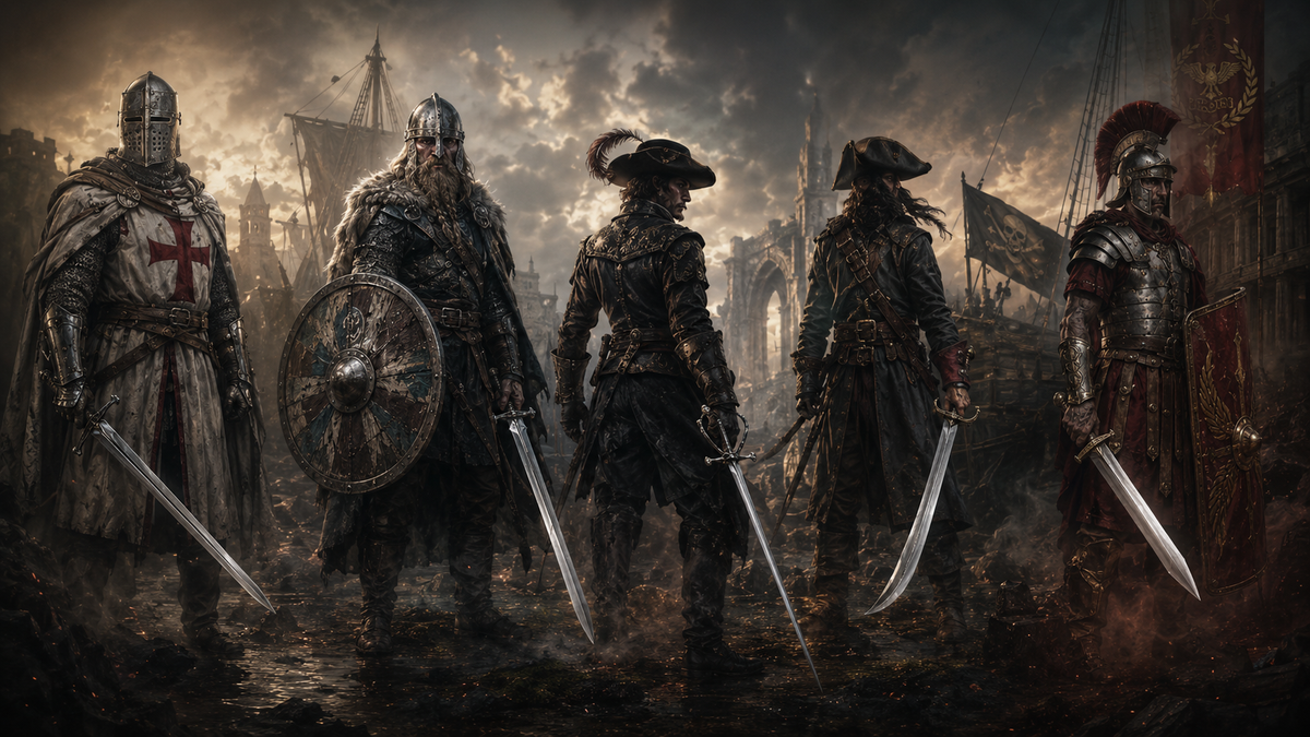 Top 5 Historical Sword Styles That Make the Best Cosplay Props