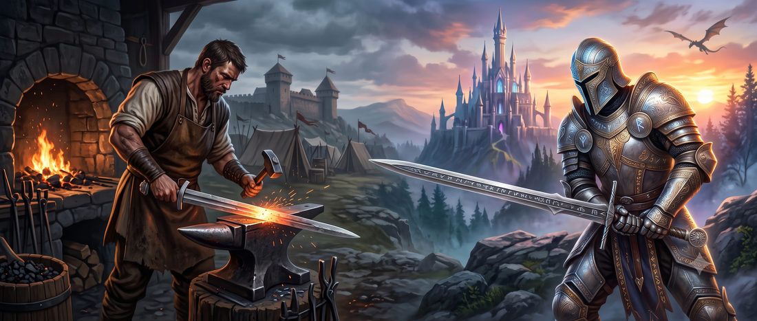 Real History vs. Fantasy: The Inspiration Behind Legendary Blades