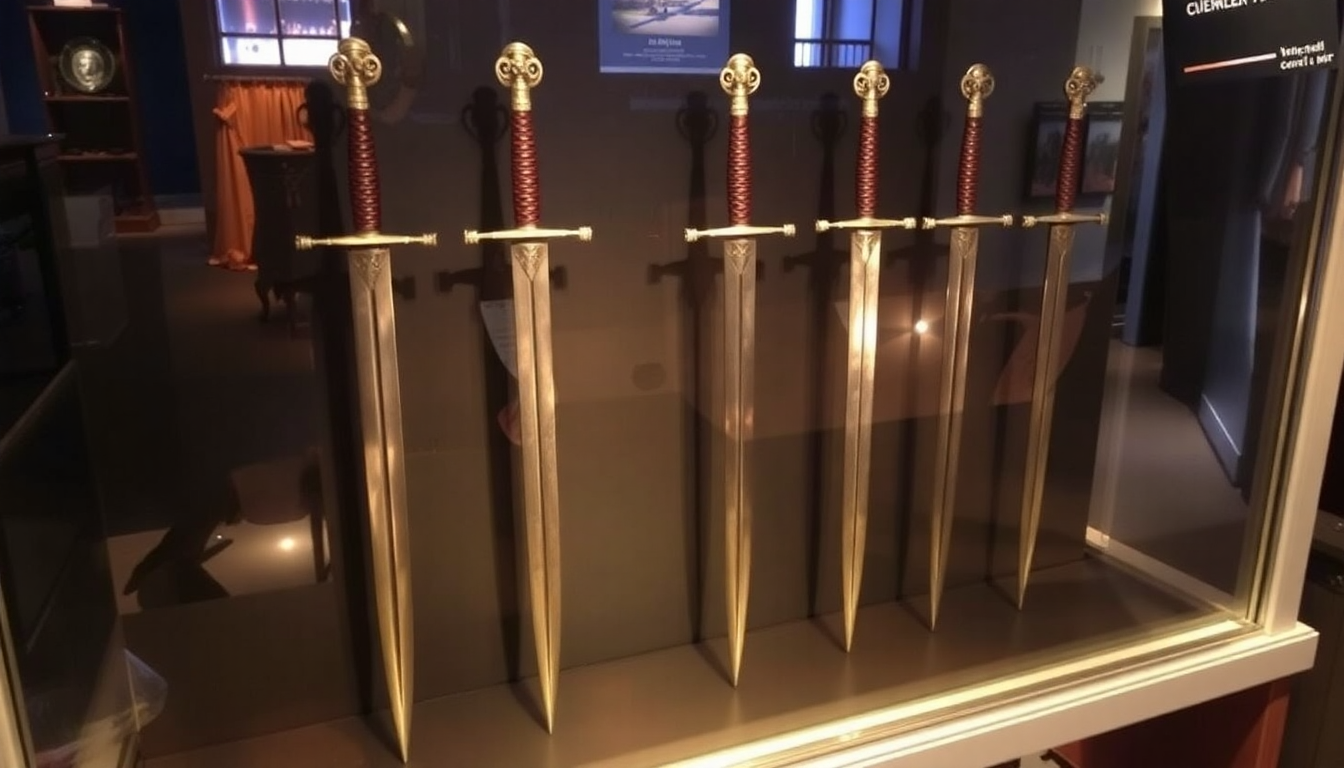 Display Medieval Swords for Decoration — Ideas from Knight's Collection