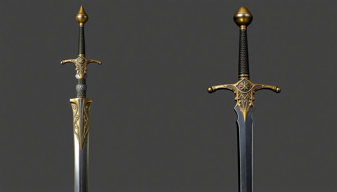 Decorative Replicas vs. Battle-Ready Swords: Differences, Uses, and Safety