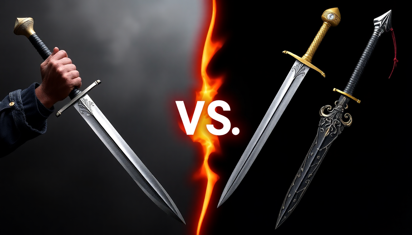 Battle-Ready vs. Decorative Medieval Swords