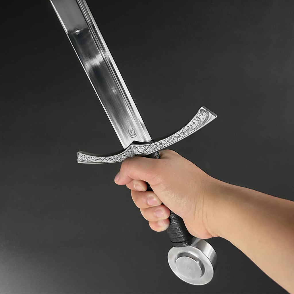 Hand-Forged Sharp 1060 Steel Medieval Sword | Knight's Collection