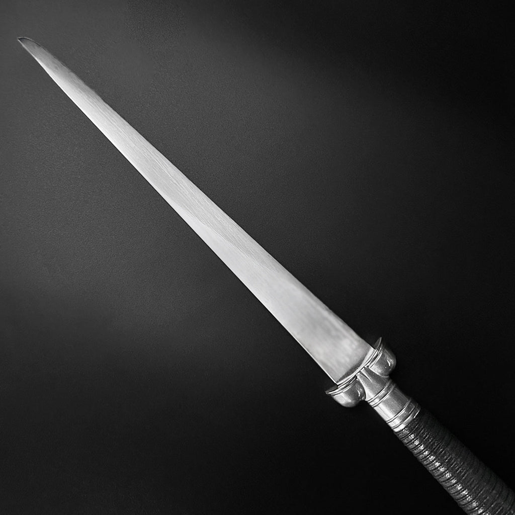 Hand-Forged Bollock Medieval Dagger - 1065 Carbon Steel