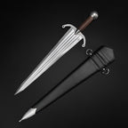 Knight's Collection Hand-Forged Cinquedea Medieval Large Dagger