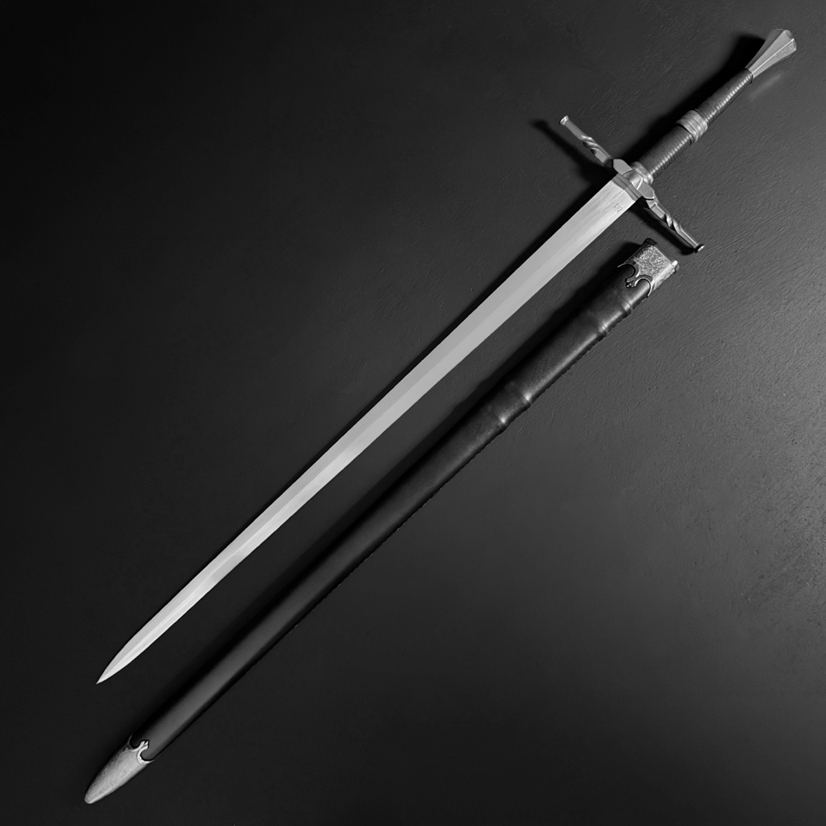 Knight's Collection Elite - 47" Hand-Forged Medieval Sword