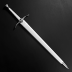 White medieval sword in matching scabbard | Knight's Collection