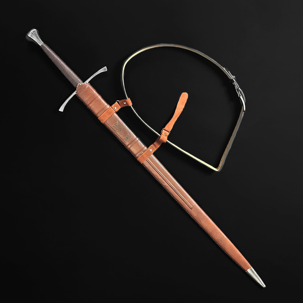 Knight's Collection Damascus Medieval Sword