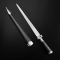 Hand-Forged Bollock Medieval Dagger - 1065 Carbon Steel