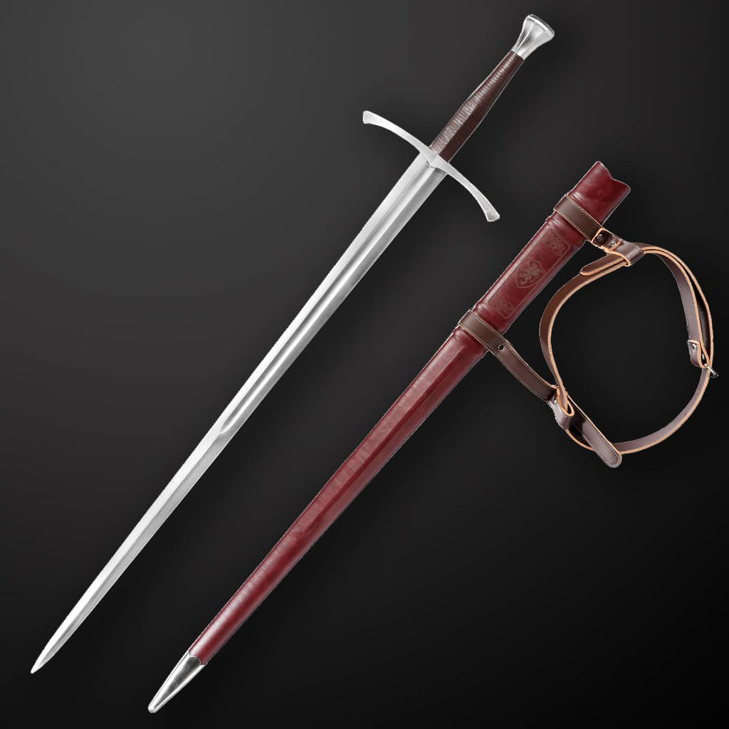 Knight's Collection Hand-Crafted Medieval Sword - Manganese Steel