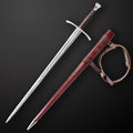 Knight's Collection Hand-Crafted Medieval Sword - Manganese Steel