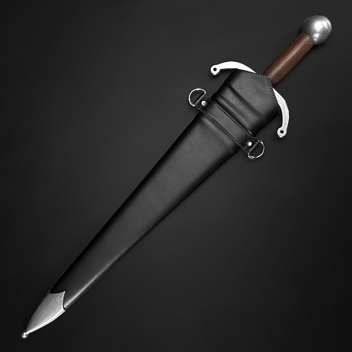 Knight's Collection Hand-Forged Cinquedea Medieval Large Dagger