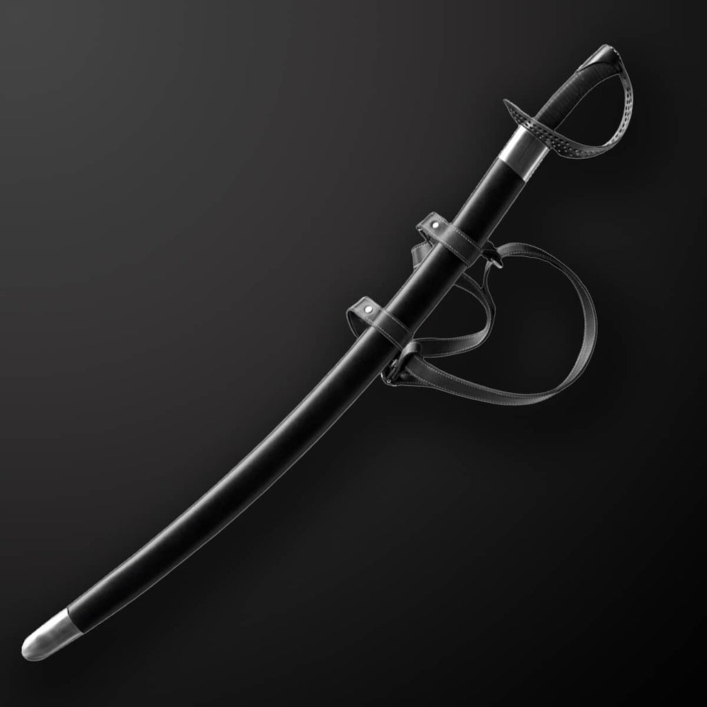 40.15" Knight's Collection Hand-Forged Cutlass Full-Tang 1060 Carbon Steel