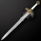 39" Decorative Fantasy Barbarian Sword with Plaque | Knight's Collection