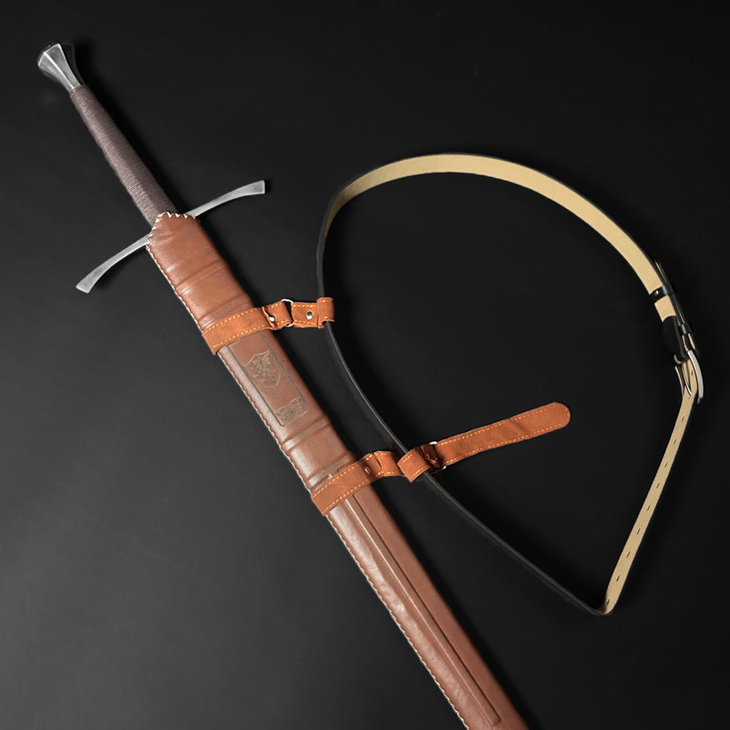 Knight's Collection Damascus Medieval Sword