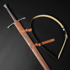 Knight's Collection Damascus Medieval Sword