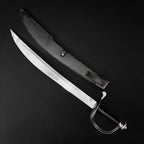 Pirate cutlass sword with leather sheath | Knight's Collection