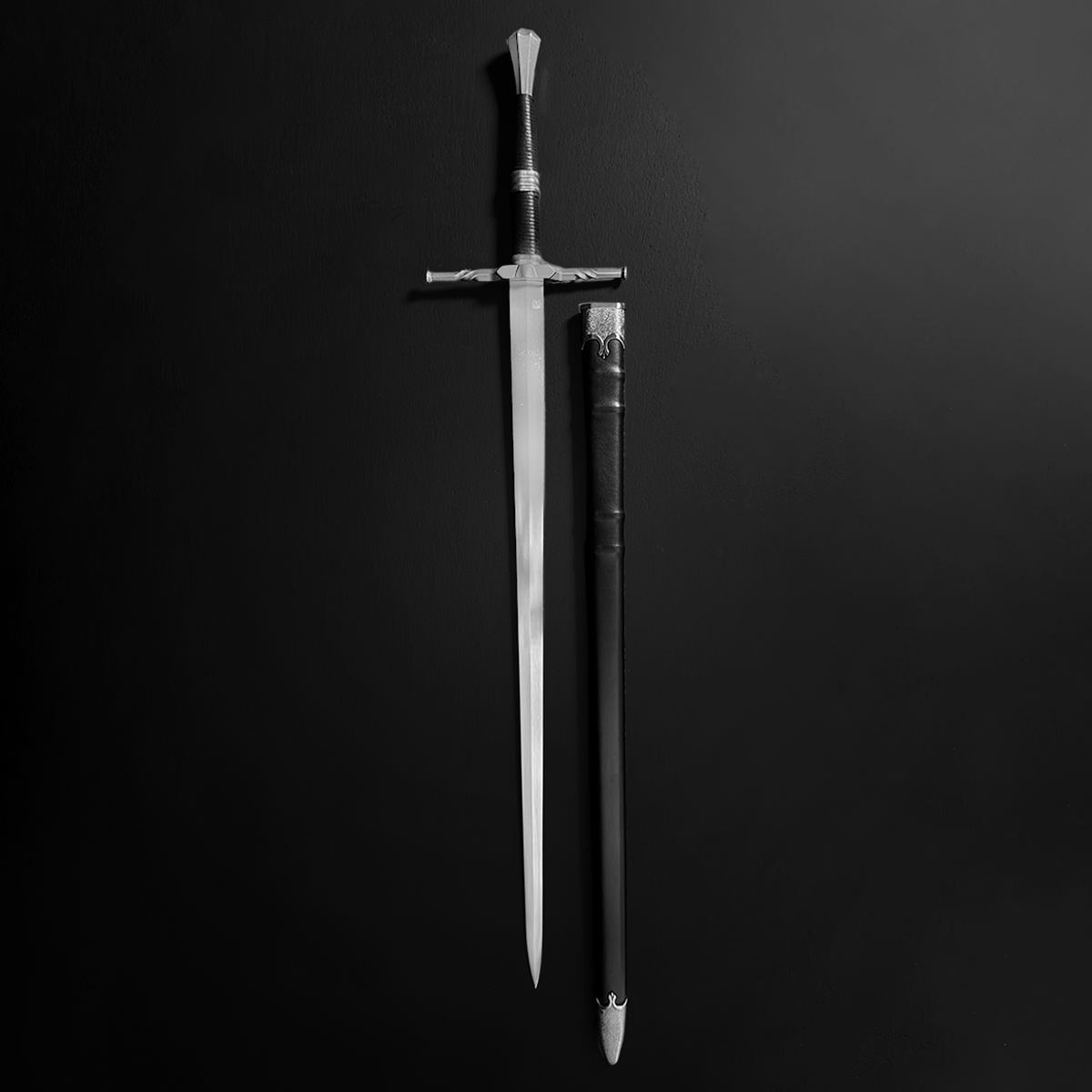 Knight's Collection Elite 42.35" Hand-Forged Medieval Sword