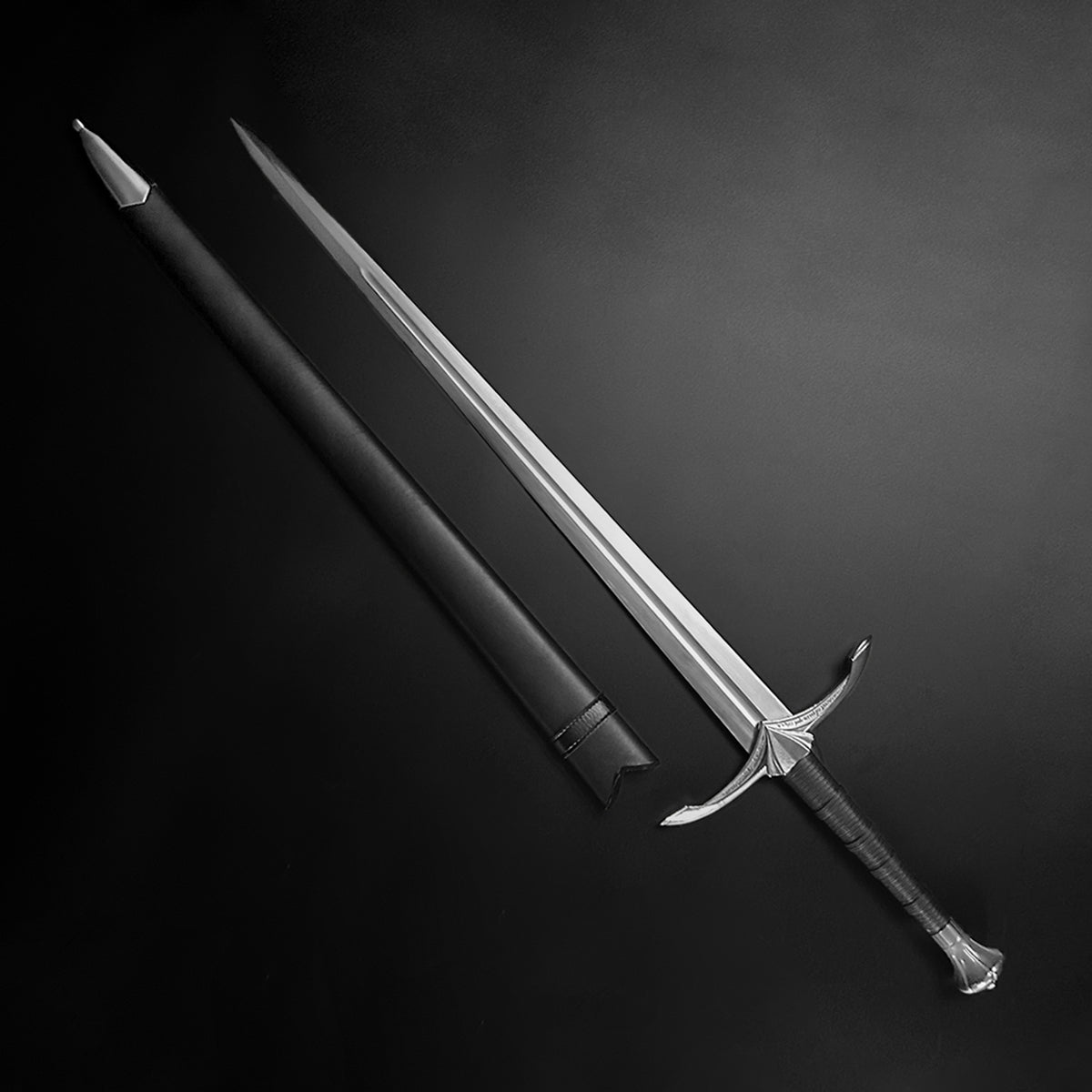 Knight's Collection - 39.75" Hand-Forged Medieval Knight Sword