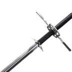 66.14" Hand-Forged 1060 Steel Medieval Sword with a detailed grip and guard design