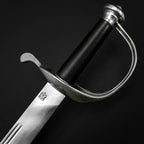 Steel cutlass sword with leather hilt | Knight's Collection