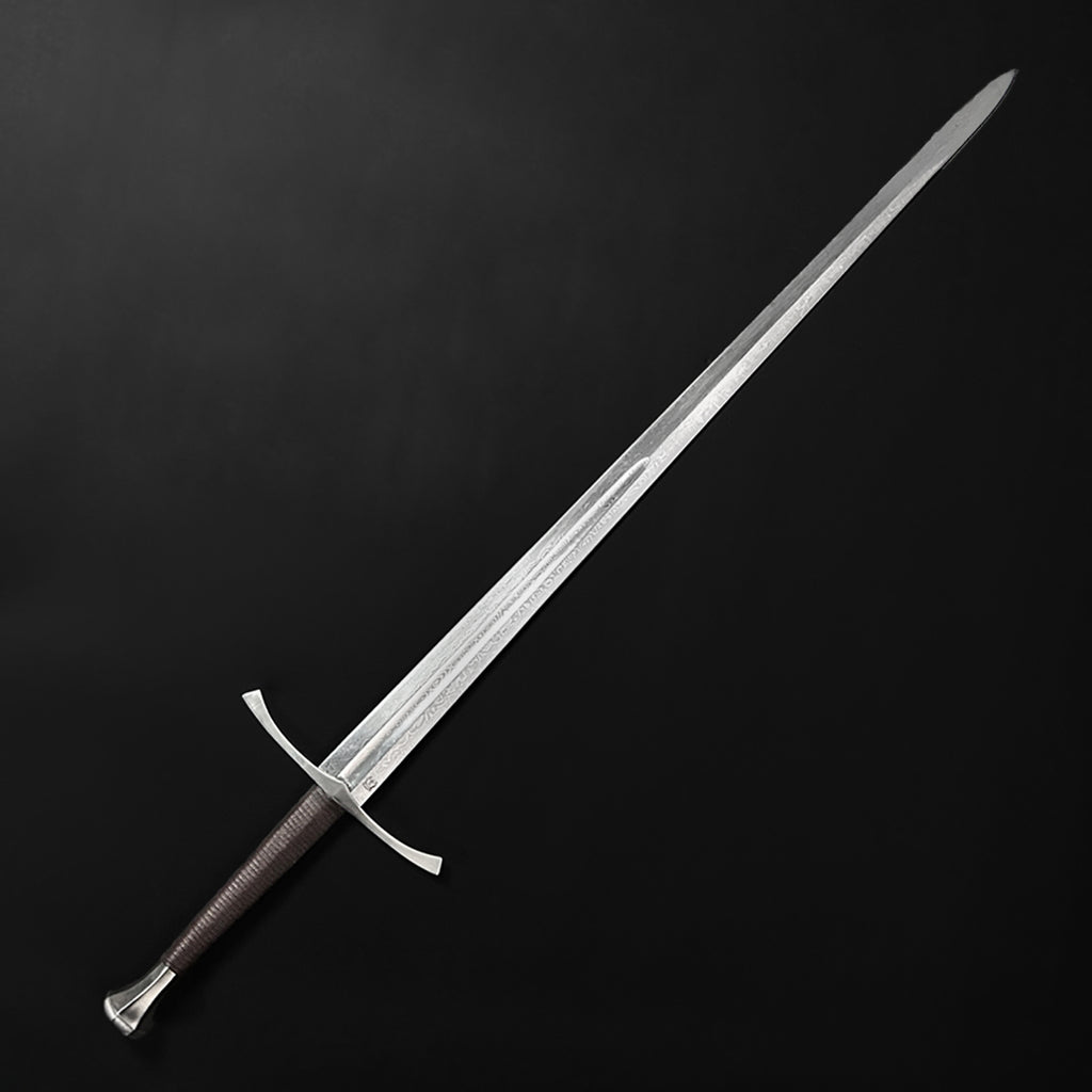 Knight's Collection Damascus Medieval Sword