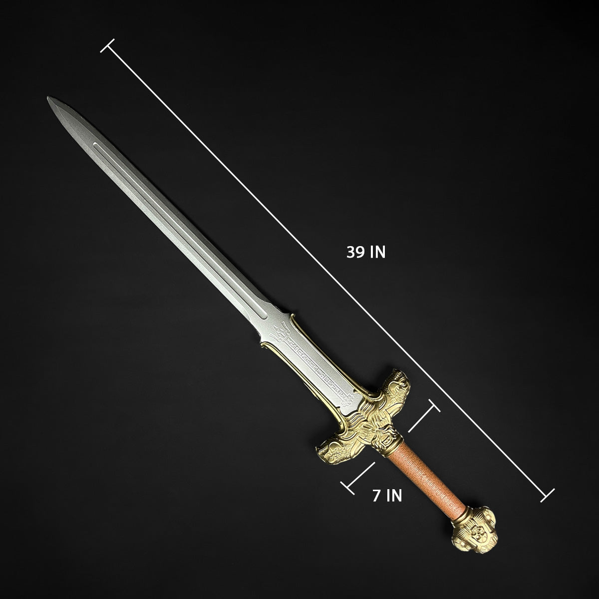 Knight's Collection Foam Barbarian Sword for Cosplay