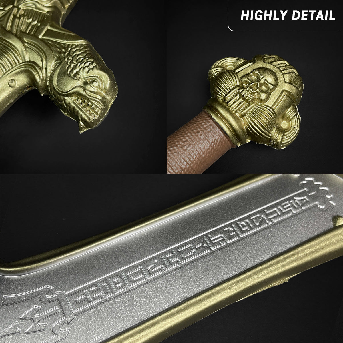 Knight's Collection Foam Barbarian Sword for Cosplay