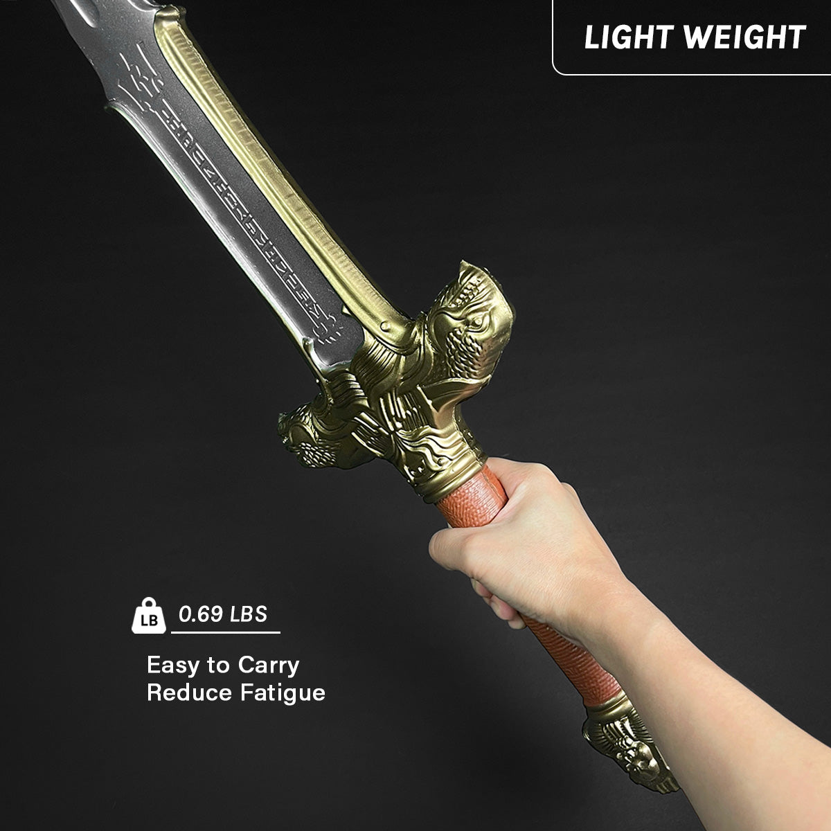 Knight's Collection Foam Barbarian Sword for Cosplay