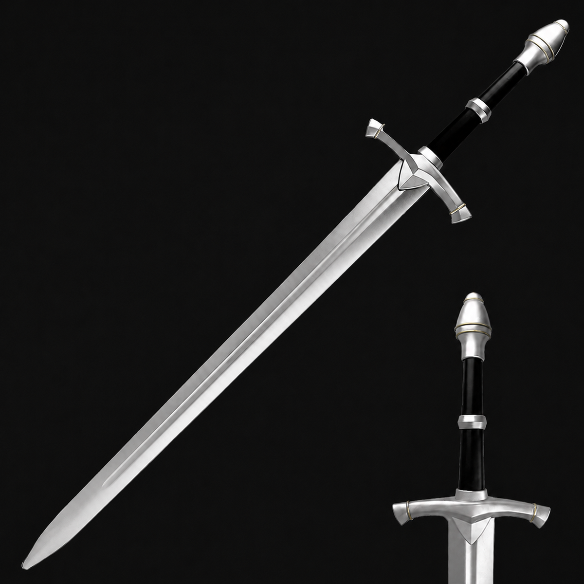 Foam medieval longsword cosplay prop weapon | Knight's Collection