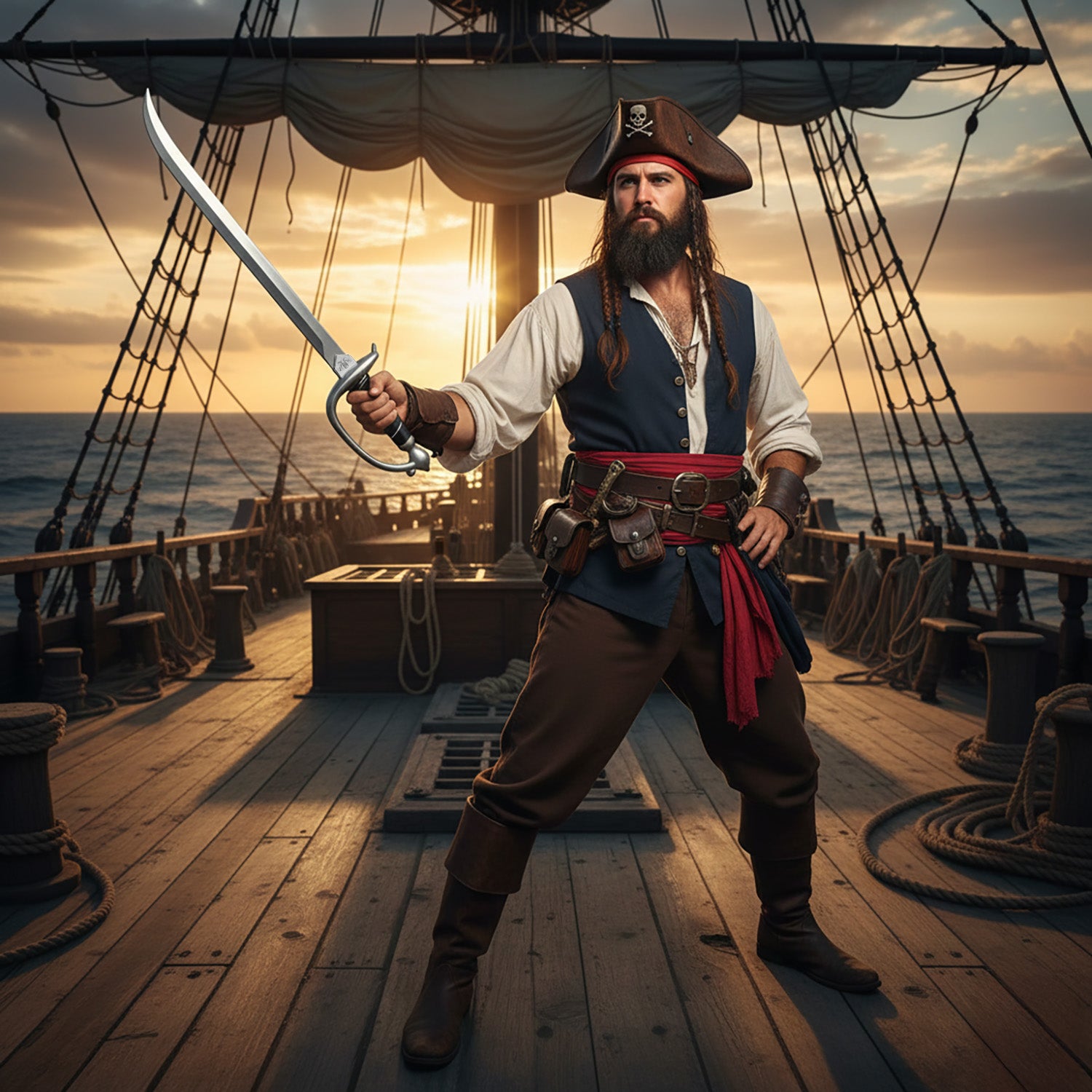 Foam Cutlass Pirate Sword