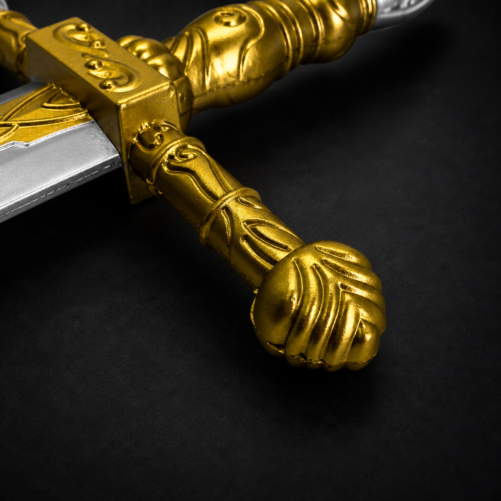 Golden sword handle closeup | Knights Collection