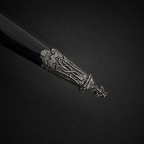 Ornate sheath tip closeup | Knights Collections