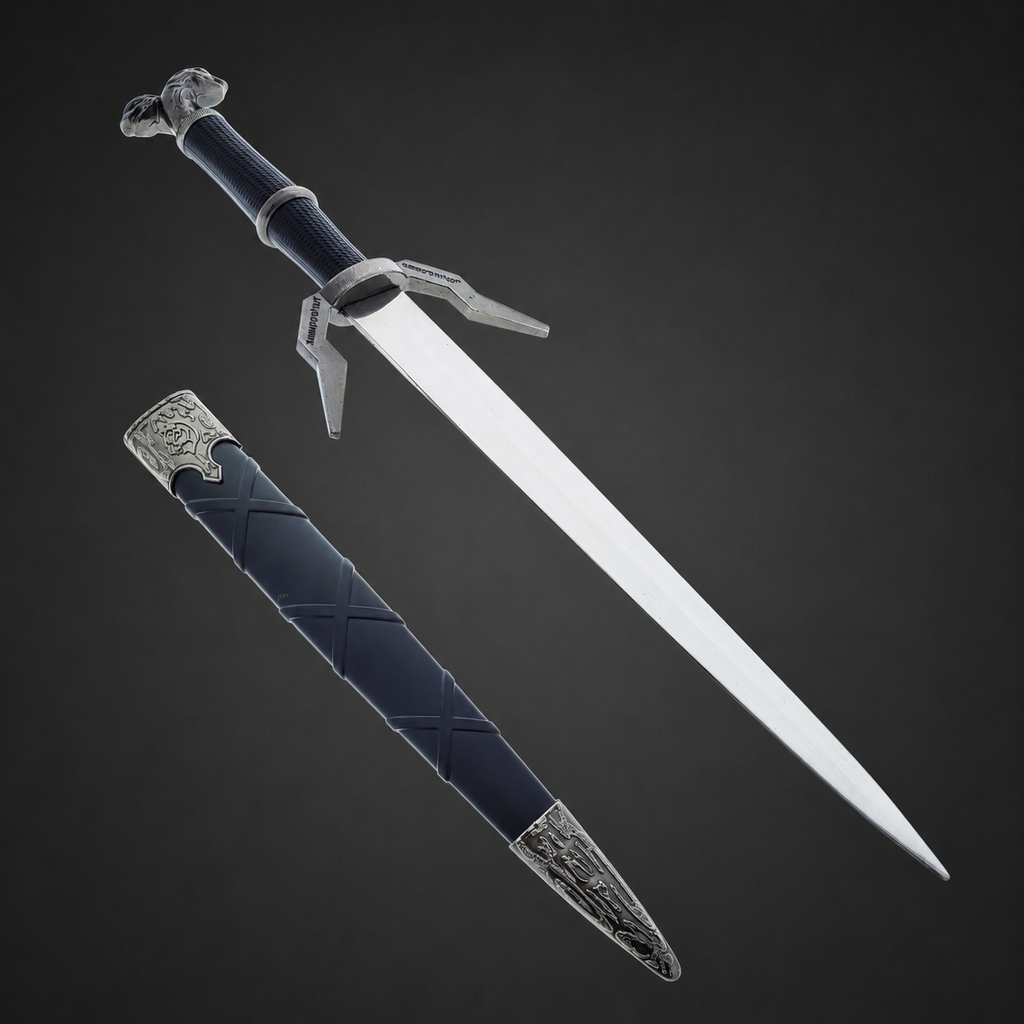 Witcher style fantasy dagger and scabbard | Knight's Collection