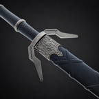 Witcher replica silver sword in scabbard | Knight's Collection