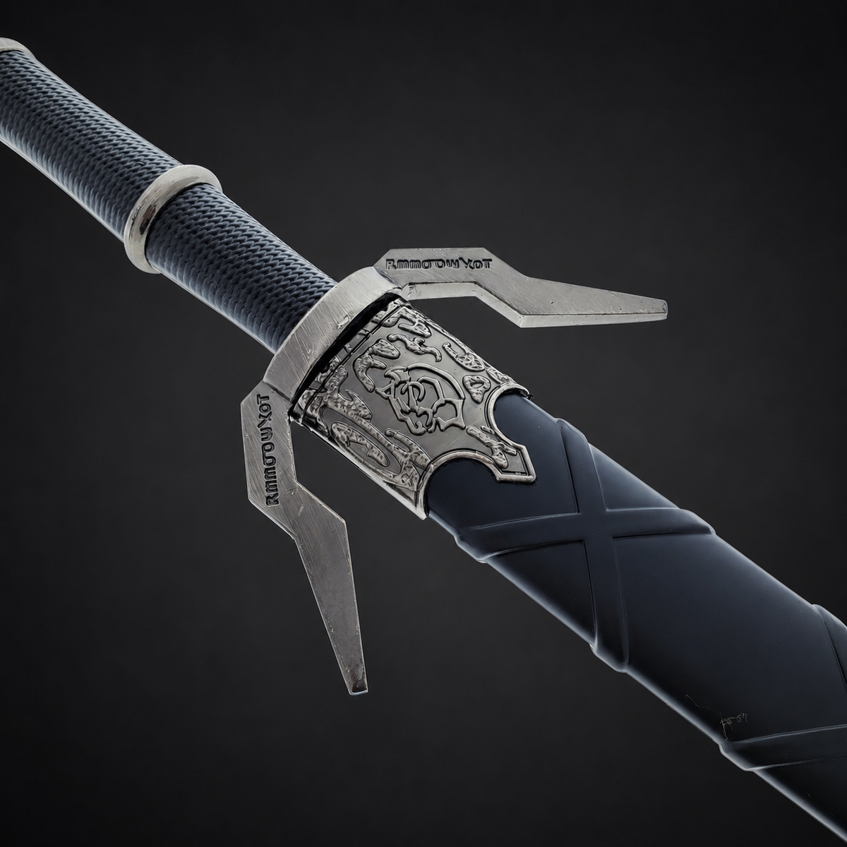 Witcher replica silver sword in scabbard | Knight's Collection