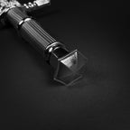 15 3/4" Black medieval dagger w/Black Plastic Scabbard