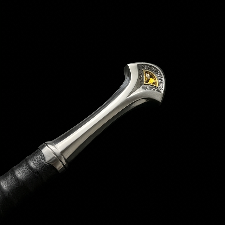 Legend‑inspired King’s One Hand Medieval Sword with ornate royal hilt — Knight’s Collection