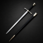 40" One Hand Medieval Sword