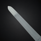 Rounded steel sword tip close up | Knight's Collection