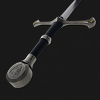 Medieval replica sword handle close up | Knight's Collection