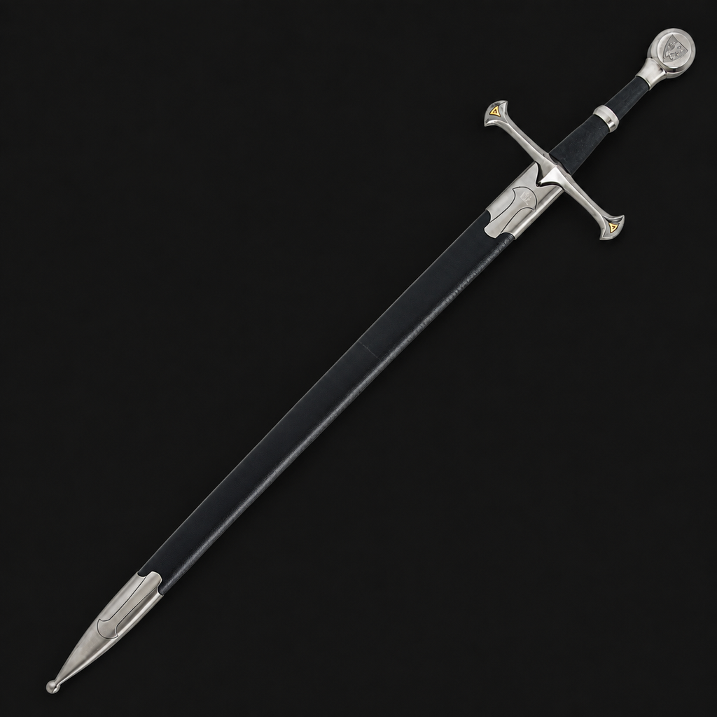 Aragorn ranger sword with black scabbard | Knight's Collection