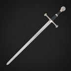 Medieval style replica steel display sword | Knight's Collection
