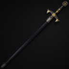 Ornate Knights Templar replica display sword | Knight's Collection