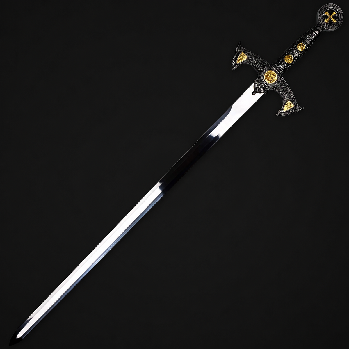 Ornate replica Knights Templar crusader sword | Knight's Collection