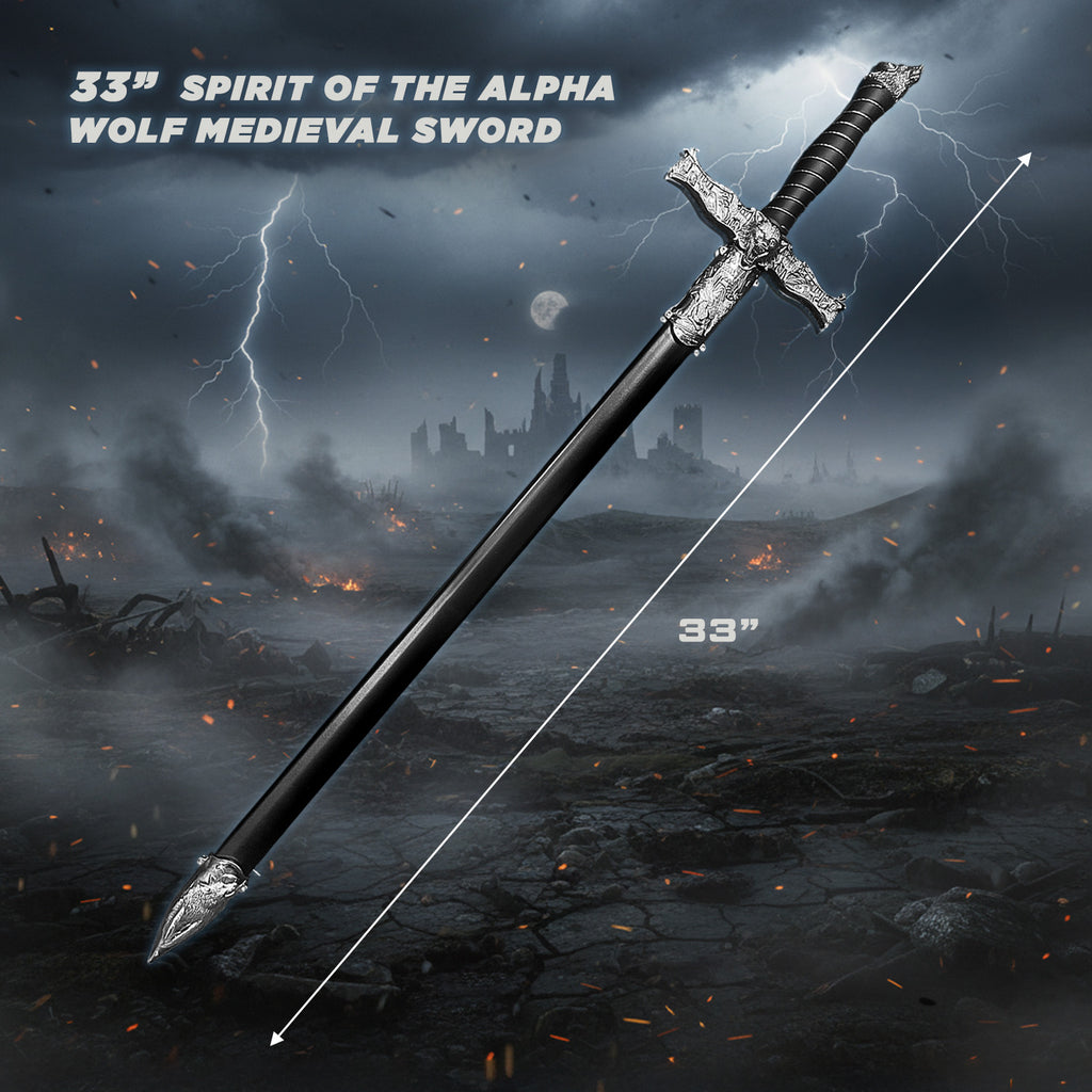 33" Howling Wolf Sword