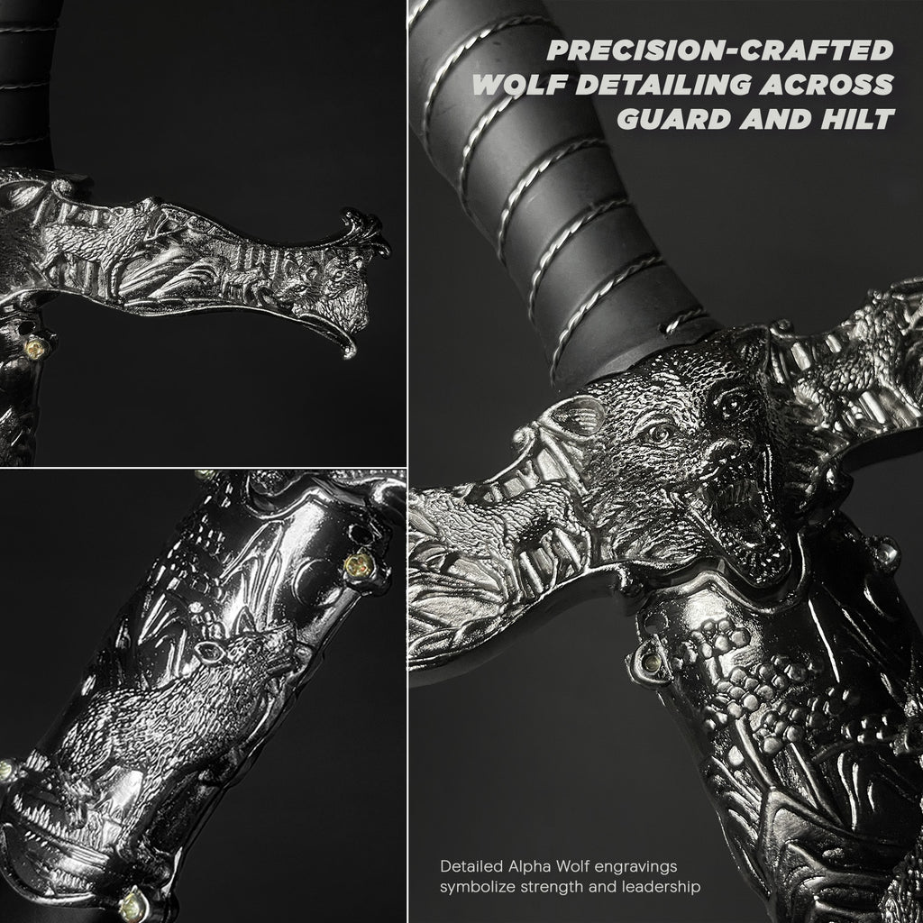 33" Howling Wolf Sword