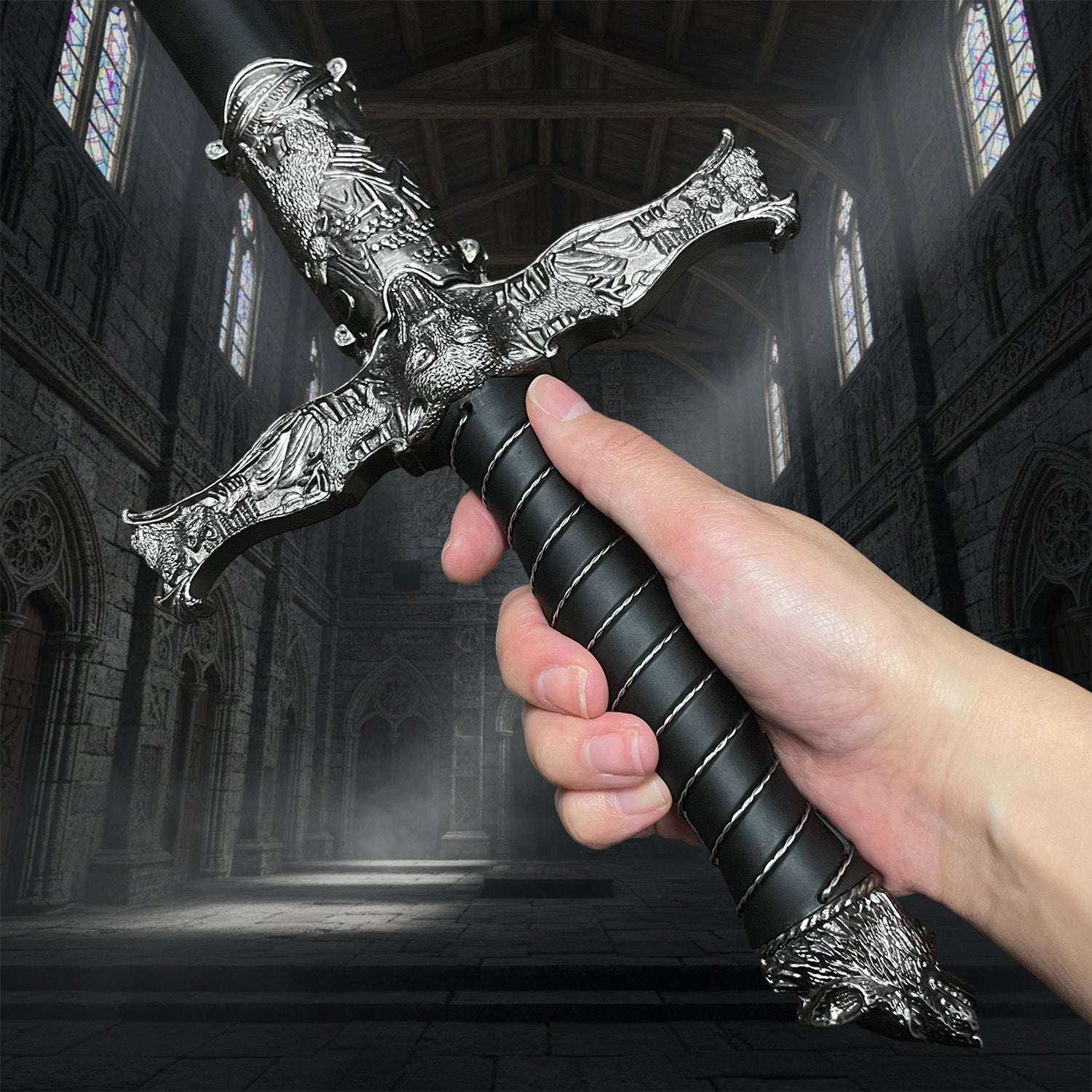 33" Howling Wolf Sword